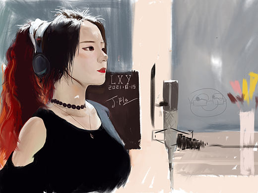 板绘接稿