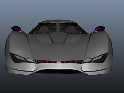 在那个游戏里挑了个喜欢的车&nbsp;&nbsp;深入“设计”了下