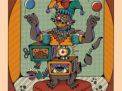 水獭剧场——造梦师（个人主页-ZNTk4NDk2OTY=） - 艺术插画 - 站酷设计师Z546119582原创素材 - 站酷ZCOOL