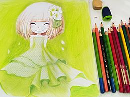 日常手绘临摹网络作品