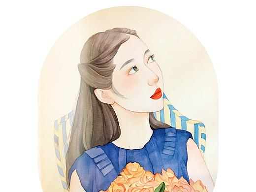 水彩人物系列（個人主頁-ZMjE2NDMwODQ=） - 藝術(shù)插畫 - 站酷設(shè)計(jì)師hexing1990原創(chuàng)素材 - 站酷ZCOOL