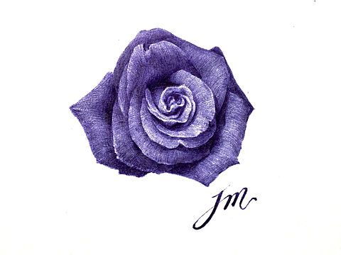 紫色的红玫瑰（个人主页-ZMTc5MDQzMjg=） - 绘画 - 站酷设计师jam设计原创素材 - 站酷ZCOOL