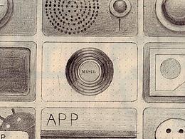 手繪 圖標 原型 2.5D 素描