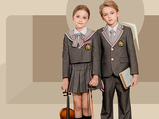 【POP设计网】重返校园-童装校服流行趋势