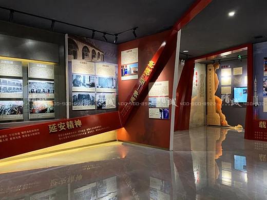 党史馆展厅设计施工-眉县党性教育中心