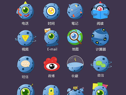 太空漫步主题icon