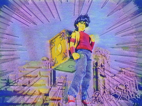 《圣斗士星矢》插画设计，漂亮得完全不像实力派。