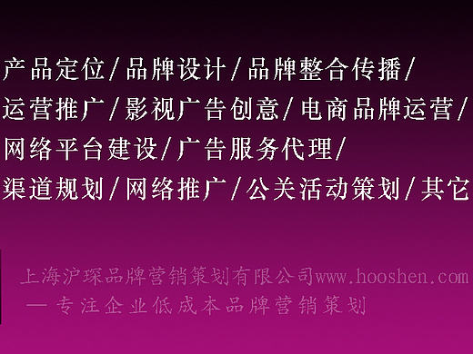 上海沪琛品牌营销策划公司金融企业宣传片脚本