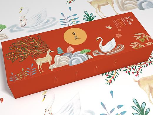 《禾覓》即食阿胶糕-品牌包装设计