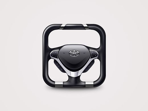 方向盘图标（个人主页-ZNjMwODUyMA==） - 图标 - 站酷设计师AimeeGX原创素材 - 站酷ZCOOL