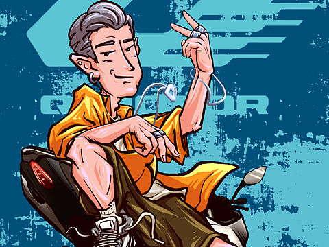 第一次与QJMOTO合作愉快，单摇臂你爱了吗