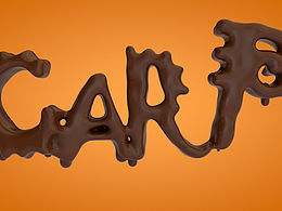 C4D-巧克力流体字