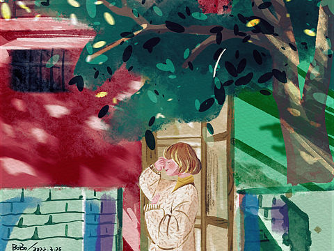 水彩插画（个人主页-ZNTMxOTIzMzI=） - 创作习作 - 站酷设计师bobo里原创素材 - 站酷ZCOOL