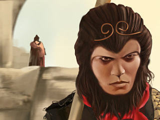 凑热闹《大话西游》PS绘画