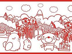 十二生肖卡片