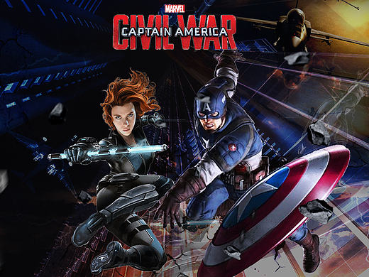 游戏、电影 海报 合成