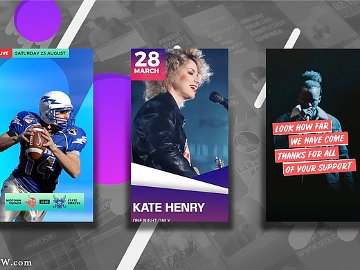 FCPX插件:30种INS竖屏抖音快手时尚排版设计展示包装动画