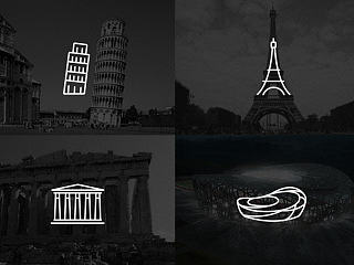 建筑图标UI练习