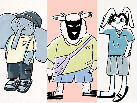 卡通版的小哥哥