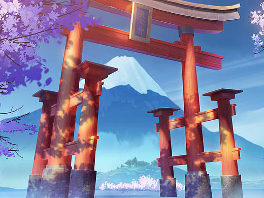 为电竞文库画的背景图～