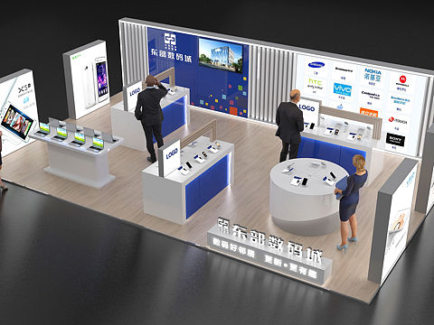 东部数码城商场临展