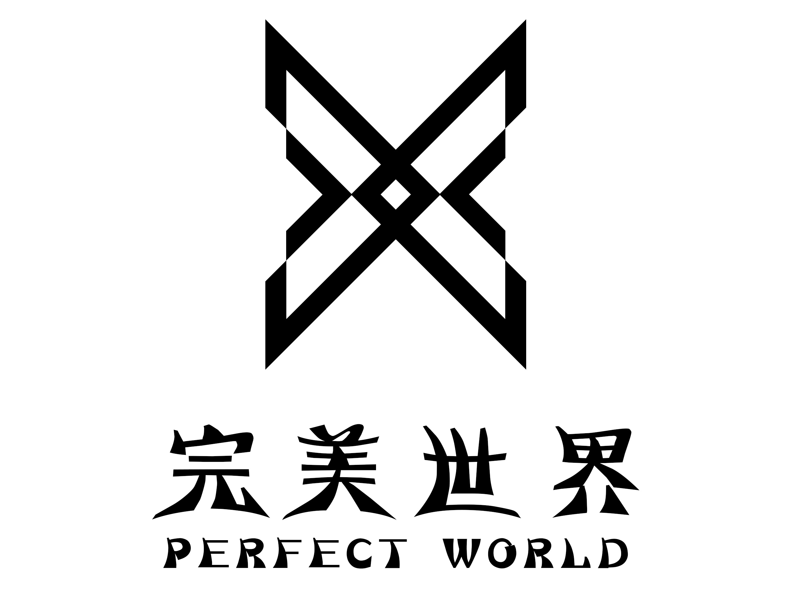完美世界logo设计-“因为用心所以完美”_黑暗中的窥探者-站酷ZCOOL