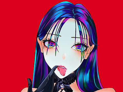 尝试二次元风格的画法