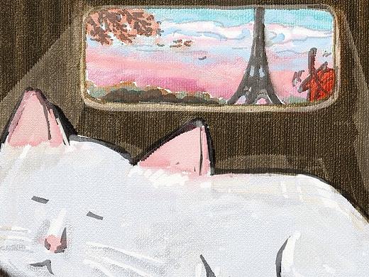 涂鴉家貓（個(gè)人主頁(yè)-ZMTc3MTc1ODA=） - 新銳潮流插畫 - 站酷設(shè)計(jì)師花斑馬原創(chuàng)素材 - 站酷ZCOOL