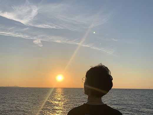 中秋快乐,送你一抹秋天的阳光