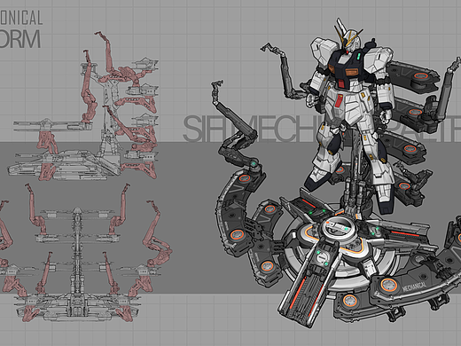 【玩具地台设计外包】 - CC核星铸造金属地台