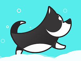 印象-雪中狂奔的极地