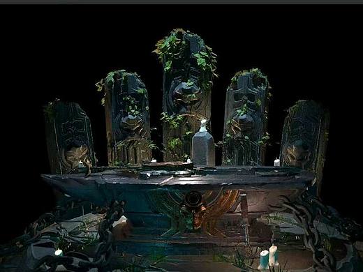 游戏3D场景建模作品展示