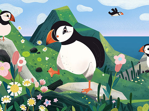 臨?。▊€(gè)人主頁(yè)-ZNTkzMzI3OTY=） - 兒童插畫(huà) - 站酷設(shè)計(jì)師七個(gè)窩頭原創(chuàng)素材 - 站酷ZCOOL