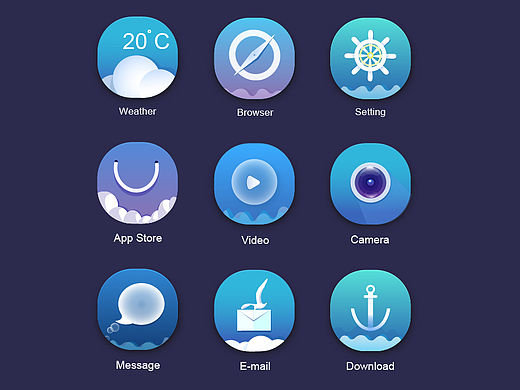 手机主题/icon设计