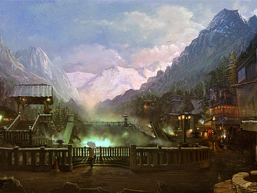 草津温泉～（个人主页-ZMzA5OTk3Ng==） - 概念设定 - 站酷设计师7006070原创素材 - 站酷ZCOOL