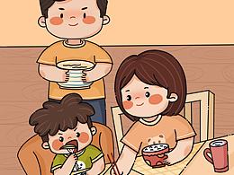 简笔插画