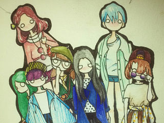 由一堆喜欢的人组合（个人主页-ZNDU1MDcyOA==） - 创作习作 - 站酷设计师Rosx原创素材 - 站酷ZCOOL