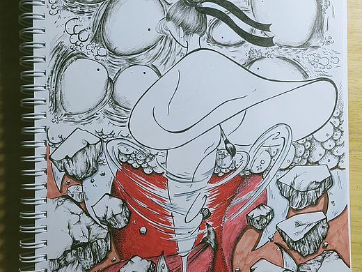 斬（個(gè)人主頁-ZNDY3MjA1MzY=） - 創(chuàng)作習(xí)作 - 站酷設(shè)計(jì)師饃饃不是豆包原創(chuàng)素材 - 站酷ZCOOL