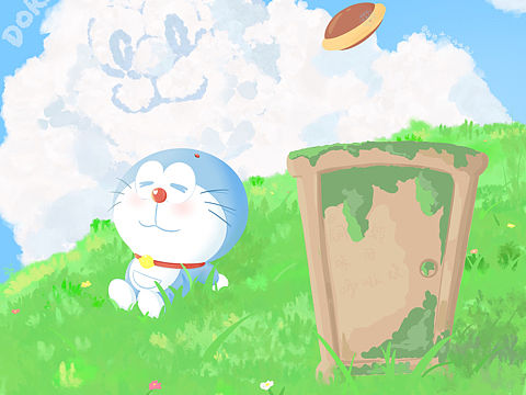 和小哆啦一起去踏青吧～