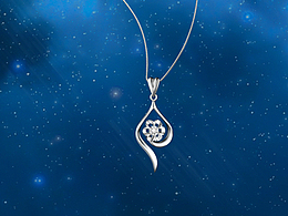 项链海报小练习