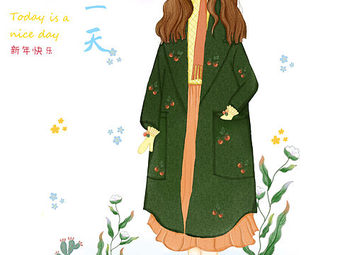 插画（个人主页-ZMzI0NjA2NjQ=） - 创作习作 - 站酷设计师CHEN小只原创素材 - 站酷ZCOOL