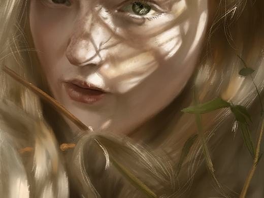 今年画的三张procreate的厚涂