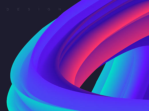 临摹七神的Ai混合教程和晋级教程，字体设计加色彩学习啦~