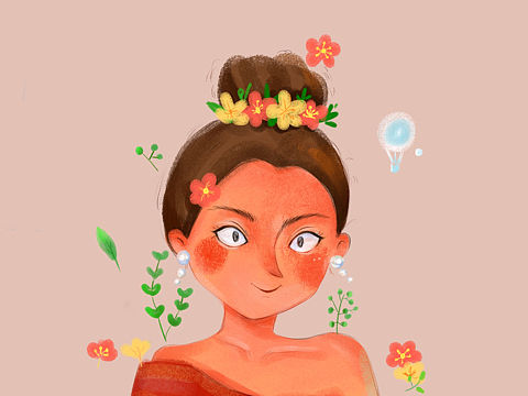 iPad手繪頭像（個人主頁-ZMzkwMDQyMTI=） - 創(chuàng)作習(xí)作 - 站酷設(shè)計師小栗嶼原創(chuàng)素材 - 站酷ZCOOL