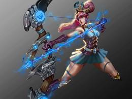 弓箭手立繪練習(xí)