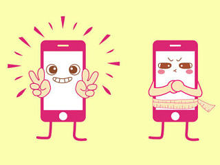 手機(jī)小插畫（個(gè)人主頁(yè)-ZNTQyNjMyOA==） - 圖案 - 站酷設(shè)計(jì)師橘子活在夢(mèng)里原創(chuàng)素材 - 站酷ZCOOL