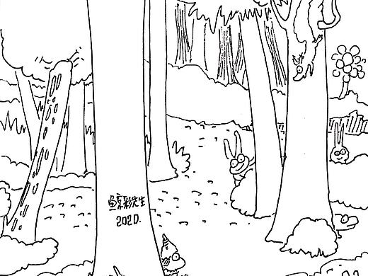 近期每日一画分享，