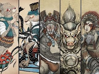 两组上色图