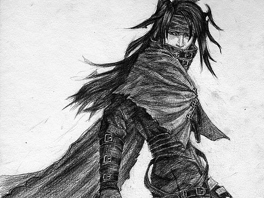 手绘练习：文森特·瓦伦丁