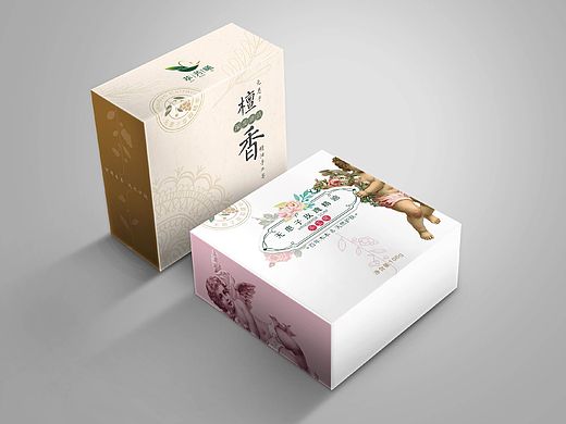 手工皂两款包装设计